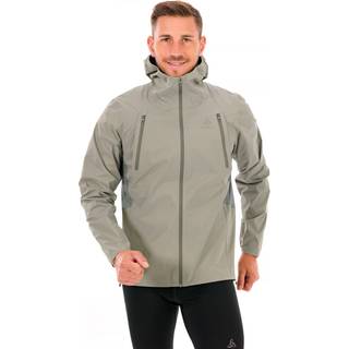 Odlo X-Alp Waterproof Pro Running Jacket Men - Olive, Size L - olive