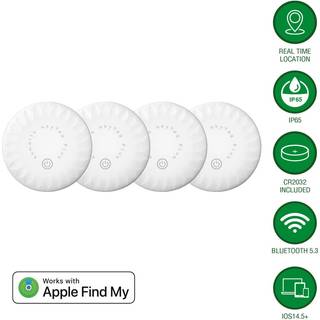 4Smarts Location Finder SkyTag Plus Smart Tag Bluetooth tracker, 2-pak - Hvid