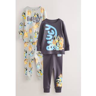 Next Blue License Bluey Snuggle Pyjamas 2 Pack (12mths-8yrs)