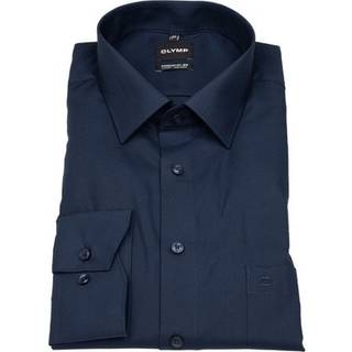 OLYMP Herren Hemd blau Comfort Fit