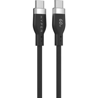TARGUS 1.5m Silicone USB-C to USB-C 60W Black
