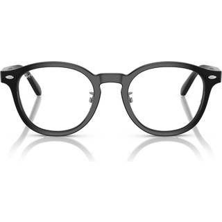 Ray - Ban Unisex RX5443D 2000 Optiske stel Acetat Sort Transparent Firkantet Normal