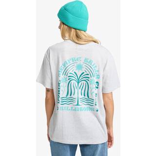 Billabong Women's Always Looking T-shirt Damer størrelse M farve hvid