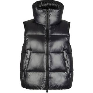 Save the Duck Women's Ama Syntetiske veste Damer størrelse 4 - L farve grå/sort