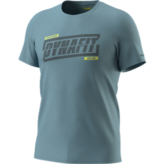 Dynafit Graphic Cotton S/S Tee T-shirt Herrer størrelse 46 farve grå