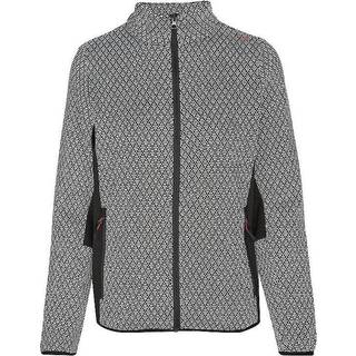 CMP Women's Jacket Jacquard Knitted 35H1596 Fleecejakke Damer størrelse 44 farve grå