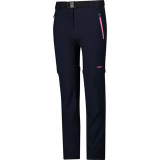CMP Girl's Stretch Zip Off Pant Zip off-bukser Børn størrelse 98 farve sort/blå