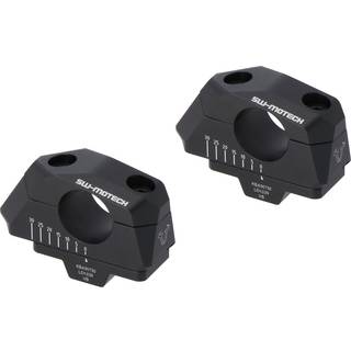 SW-Motech Styrets flytningsvariabel for Ø 22/28mm SORT ELLER SØLV