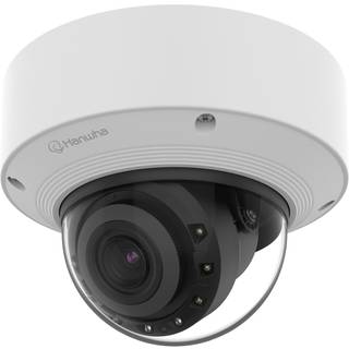 Hanwha Vision Dome Kamera XND-A9084RV 4,4 - 9,3mm X-Serie Überwachungskamera mit 8 Megapixel Auflösung. professionelle Kamera für außen - weiß