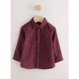 Next Plum Purple Long Sleeve Corduroy Character Shirt (3mths-7yrs) - 8086cm