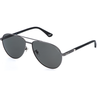 Police Mand SPLR77 613P Solbriller Metal Grå Røg Pilot Polariseret