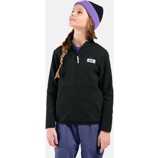 Odlo Kid's Mid Layer 1/2 Zip Classic Fleece Fleecesweatere Børn størrelse 116 farve sort