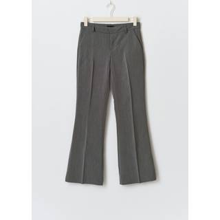 Gina Tricot-Tall relaxed trousers-vide habitbukser-Grå-36-Dame