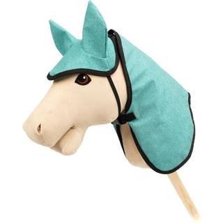 My Hobby Horse dækken & hut - Glitter - Turkisblå Glitter