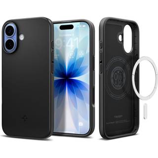 Spigen iPhone 17 Thin Fit MagFit Cover - Sort