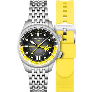 Spinnaker Bradner GMT Automatic Spongebob Squarepants Bubbly Grins Limited Edition SP-5162-11 - Herre - 42 mm - Analog - Automatisk - Safirbelagt Mineralglas