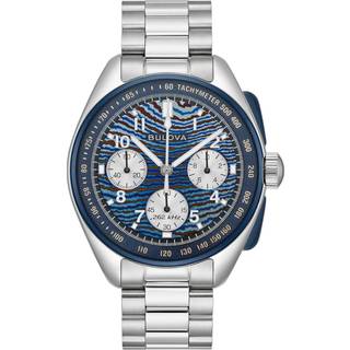 Bulova 98A329 Herrenuhr Lunar Pilot Chrono Thiago Rosinhole Budii Limited 43,5mm 5ATM