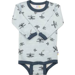 Joha Uldbaby Body Light Blue  Light blue-100 cm  Blå  100 cm  mand
