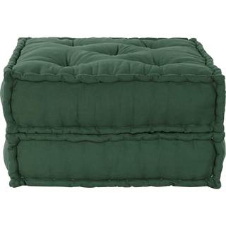 2-Personers Modulpuf Stof Patchwork - Grøn / table sofa