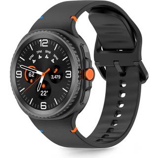 Samsung Galaxy Watch8/Watch8 Classic Tech-Protect Silikone rem - 40mm/44mm/46mm - Sort