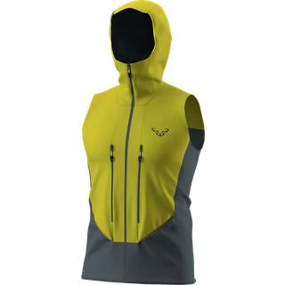 Dynafit Blacklight Softshell Vest Softshellvest Herrer størrelse S farve gul