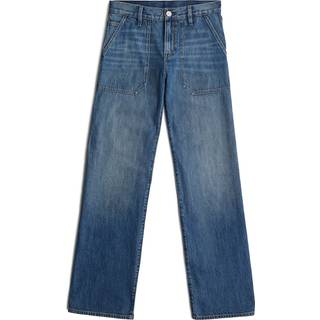 Judee Carpenter Loose Jeans - Medium blue - Women