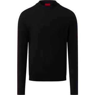 Slim fit sweater med høj hals