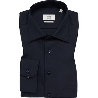 MODERN FIT Shirt in navy plain