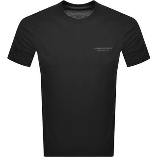 Armani Exchange Small Logo T Shirt Black