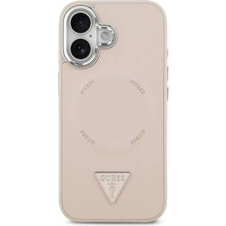 iPhone 17 Guess Triangle Logo Cover - MagSafe-kompatibel - Pink
