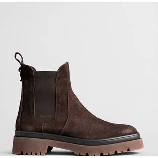 GANT Dame Aligrey Chelsea-støvler i ruskind (39) Brun