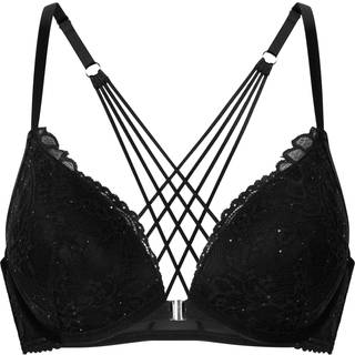 Hunkemöller Formstøbt push-up-bøjle-bh Sabrina Sort - 75C