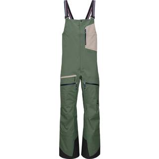 Elevenate Pure Bib Pants Skibukser Herrer størrelse S farve olivengrøn