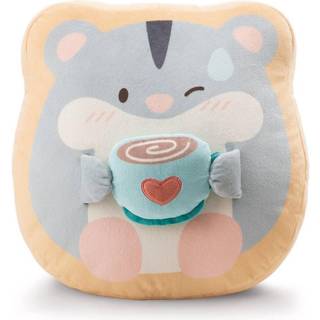 Nici MyMochi: Shai pudeplush hamster med krus - 35 x 33 cm
