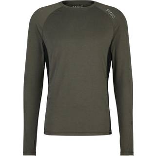 Stoic HelsingborgSt. Performance L/S Funktionsshirt Herrer størrelse S farve brun