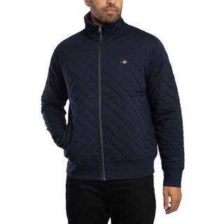 Gant Quilted Cord Collar Jacket Navy