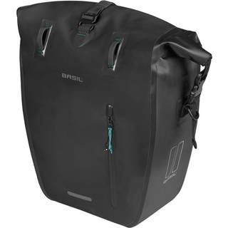 Bagagebærertaske Basil Rivo L Tarpaulin MIK H Sort 25-31L