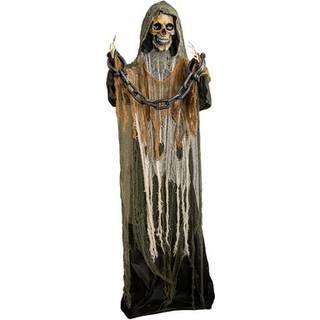 Grim Reaper Standfigur mit Bewegung, Licht & Sound 170cm