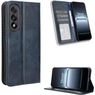 OnePlus Ace 5 Ultra/Nord 5 Retro Pung Taske med Magnetisk Lukning - Blå