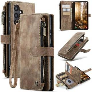 Samsung Galaxy S25+ Caseme C30 Multifunktionel Pung - Brun