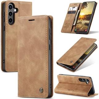 Samsung Galaxy S24 FE Caseme 013 Series Pung - Brun