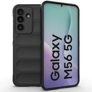 Samsung Galaxy M56 Rugged TPU Cover - Sort