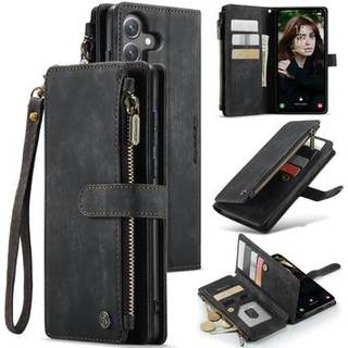 Samsung Galaxy S24 FE Caseme C30 Multifunktionel Pung - Sort