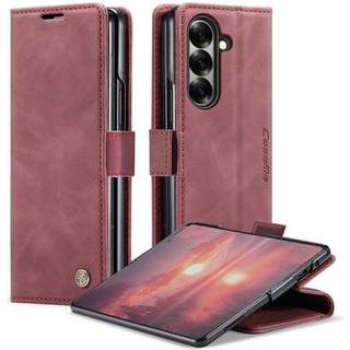 Samsung Galaxy Z Fold7 Caseme 013 Series Pung - Vinrød
