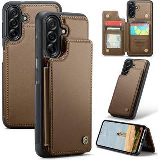 Samsung Galaxy A56 Caseme C22-etui RFID-kortpung - brun