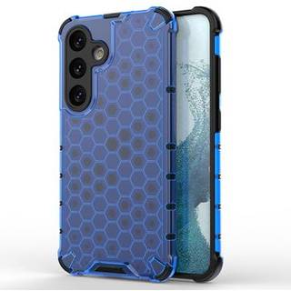 Samsung Galaxy A26 Honeycomb Armored Hybrid Cover - Blå