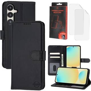 Samsung Galaxy S24 FE MyTPhone CardMate læder pung cover - sort