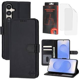 Samsung Galaxy S25+ MyTPhone CardMate læder pung cover - sort