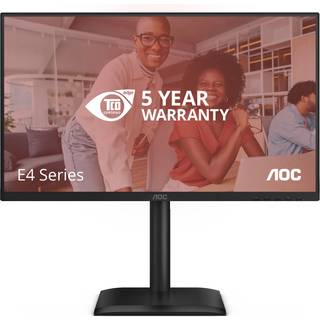 AOC 24E4U computerskærm 60,5 cm (23.8") 1920 x 1080 pixel Fuld HD LED Sort