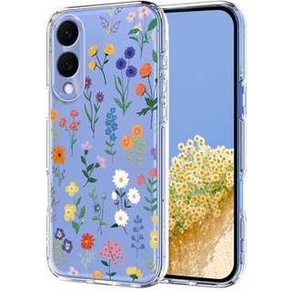 Samsung Galaxy S25 Edge TPU-cover med blomstermønster - tusindfryd